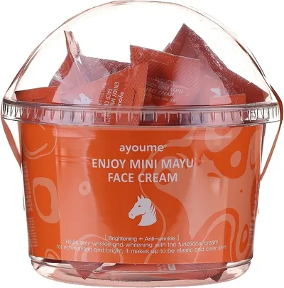 Ayoume Enjoy Mini Mayu Face Cream (Krem do twarzy na bazie oleju końskiego)