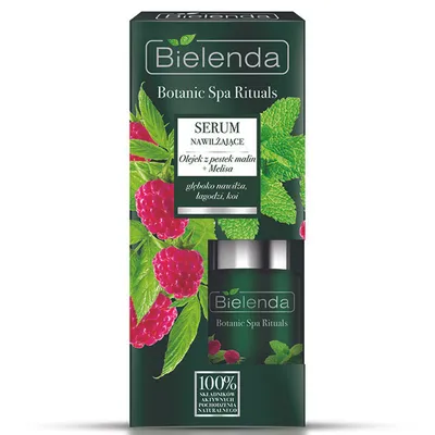 Bielenda Botanic Spa Rituals, Serum nawilżające `Olej z pestek malin i melisa`