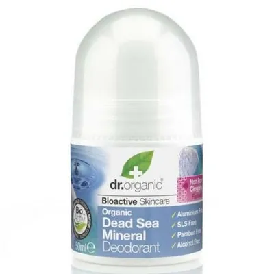 Dr.Organic Dead Sea Mineral Deodorant Roll-on (Organiczny dezodorant z minerałami z Morza Martwego)