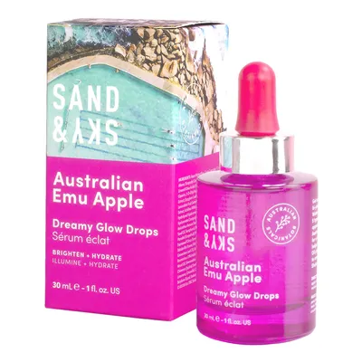 Sand and Sky Australian Emu Apple Dreamy Glow Drops (Serum rozświetlające)