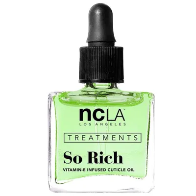 NCLA Los Angeles Treatments, So Rich Vitamin E Infused Cuticle Oil Matcha (Olejek zmiękczający skórki)