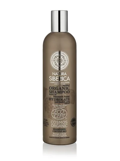 Natura Siberica Energy and Shine Shampoo for Weak Hair (Szampon energia i blask do osłabionych włosów)