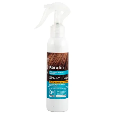 Dr. Sante Spray do włosów z keratyną, argininą i kolagenem do włosów matowych i łamliwych