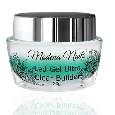 Modena Nails Professional LED Gel Ultra Clear Builder (Żel budujący)