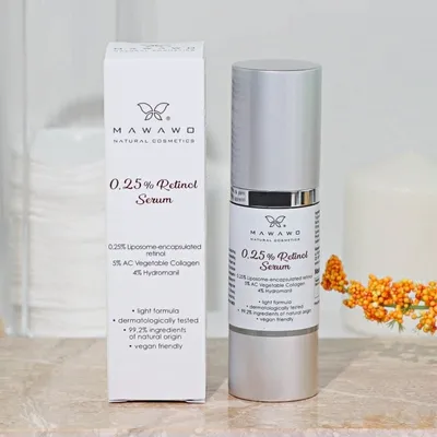 Mawawo Natural Cosmetics 0,25% Retinol Serum (Serum z retinolem 0,25%)