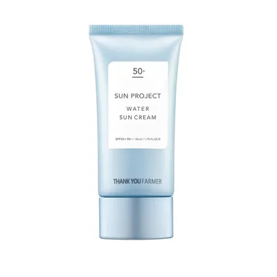 Thank you Farmer Sun Project, Water Sun Cream SPF50+/PA++++ (Lekki krem przeciwsłoneczny do twarzy)