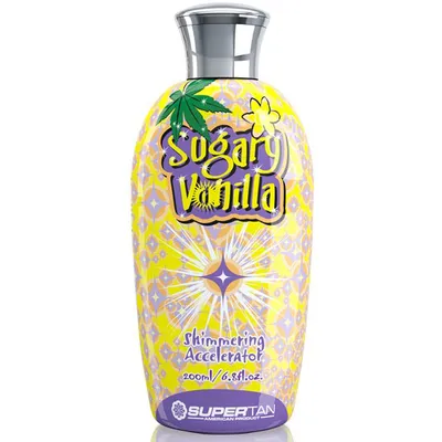SuperTan Super Sensations, Sugary Vanilla, Shimmering Accelerator (Rozświetlający przyspieszacz opalania)