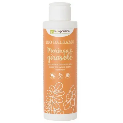 La Saponaria Bio Balsamo Moringa & Girasole (Bio odżywka do włosów  suchych i farbowanych `Moringa i słonecznik`)