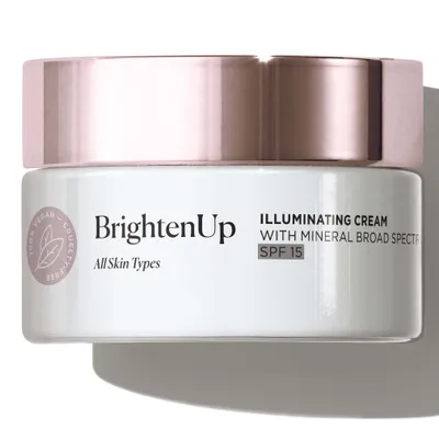 Arbonne BrightenUp, Illuminating Cream with Mineral Broad Spectrum (Rozświetlający krem z mineralnym filtrem przeciwsłonecznym SPF 15)