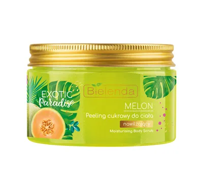 Bielenda Exotic Paradise, Moisturising Body Scrub (Nawilżający peeling cukrowy `Melon`)