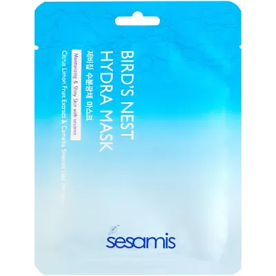 Sesamis Bird's Nest Hydra Mask (Odmładzająca maseczka w płachcie z ekstraktem z ptasich gniazd)