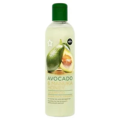 Superdrug Extracts, Avocado & Manuka Honey Shampoo (Szampon do włosów `Awokado i miód manuka`)