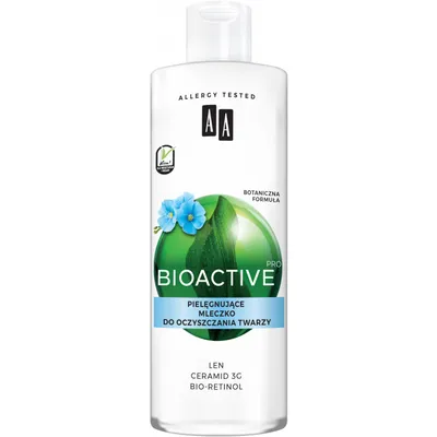 AA BioActive Pro, Mleczko nawilżające do oczyszczania twarzy