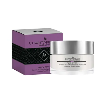 Chantarelle Red Stop, Day Cream for Vascular Skin SPF25 UVA/UVB (Krem do cery naczynkowej na dzień SPF25 UVA/UVB)