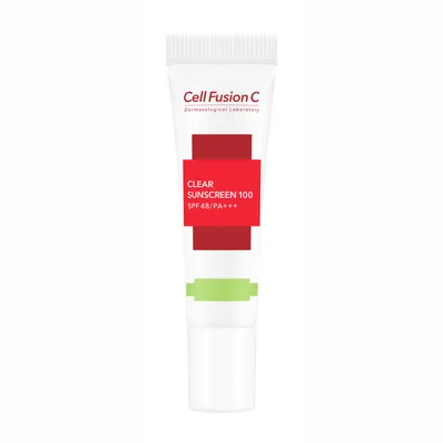 Cell Fusion C Advanced Clear Sunscreen SPF 48/PA+++ (Krem z filtrem słonecznym SPF 48/PA +++)