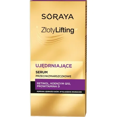 Soraya Złoty Lifting, Ujędrniające serum przeciwzmarszczkowe