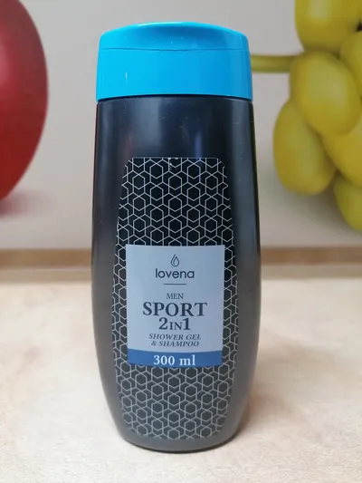 Lovena Men, Sport 2 in 1 Shower Gel & Shampoo (Żel i szampon dla mężczyzn)