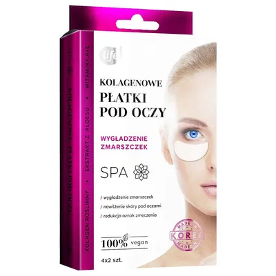 Life SPA, Kolagenowe płatki hydrożelowe pod oczy