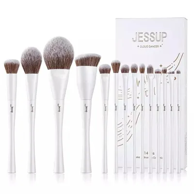 Jessup Makeup Tools, Zestaw 14 pędzli do makijażu T343