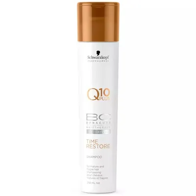 Schwarzkopf Professional BC Bonacure, Time Restore Q10, Shampoo (Szampon odbudowujący)