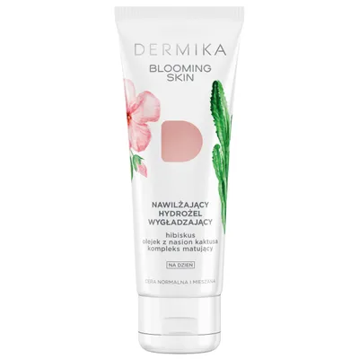 Dermika Blooming Skin, Nawilżający hydrożel wygładzający