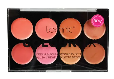 Technic Colour Fix, Cream Blush & Bronze (Kremowa paleta róży i bronzerów)
