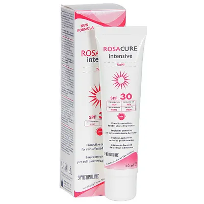 Synchroline Rosacure Intensive SPF 30 (Krem do skóry naczynkowej z filtrem)