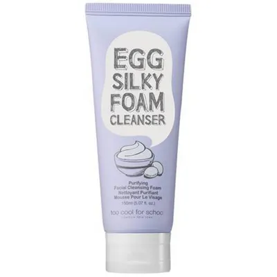 Too Cool For School Egg Silky, Foam Cleanser (Oczyszczająca pianka do twarzy)