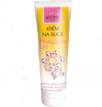 Bione Cosmetics Hyaluron Life, Krem do rąk z kwasem hialuronowym