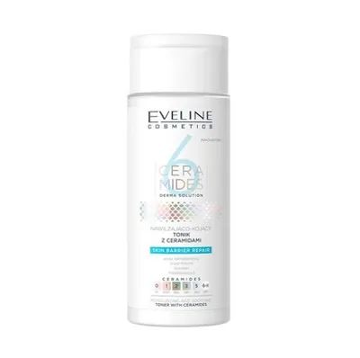 Eveline Cosmetics 6 Ceramides, Nawilżająco-kojący tonik z ceramidami