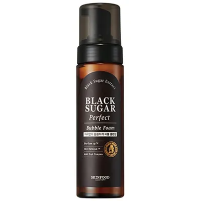 SkinFood Black Sugar, Cleansing Bubble Foam (Pianka do mycia twarzy)