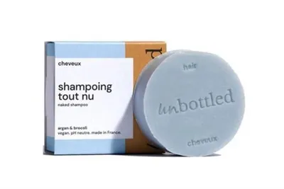 Unbottled Shampoing Tout Nu Naked Shampoo (Szampon w kostce do włosów normalnych)