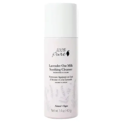 100% Pure Lavender Oat Milk, Soothing Cleanser (Łagodzący proszek do mycia twarzy)