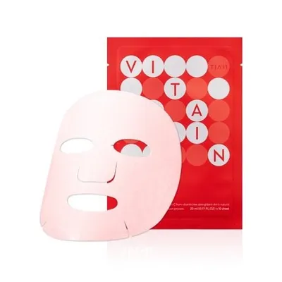 Tia'm My Signature Vita Red Mask (Rewitalizująca maska w płachcie)