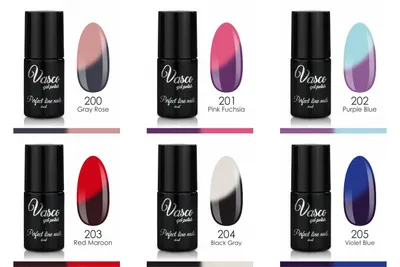 Vasco Nails Perfect Line Nails, Thermo Color, Gel Polish (Lakier hybrydowy termiczny)