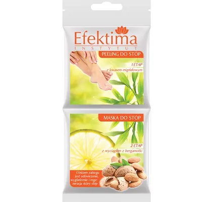 Efektima Peeling + maska do stóp