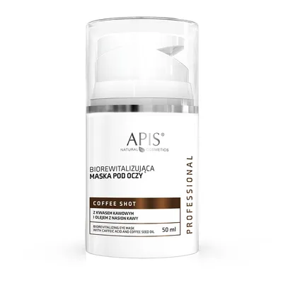 Apis Coffee Shot, Biorewitalizująca maska pod oczy