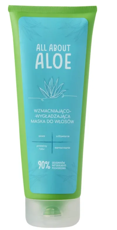 All About Aloe Wzmacniająco-wygładzający maska do włosów (nowa wersja)