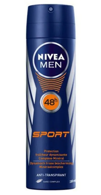 Nivea Men, Sport 48h, Deodorant Spray (Antyperspirant ochrony w sprayu dla meżczyzn)