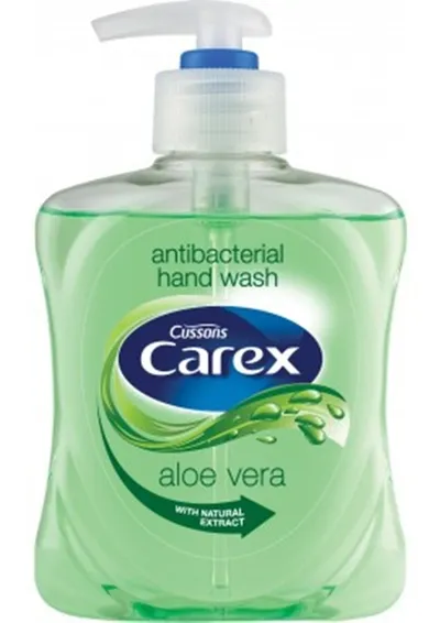 Carex Aloe Vera, Antibacterial Hand Wash (Antybakteryjne mydło w płynie)