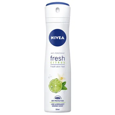 Nivea Fresh Citrus Anti-perspirant Spray 48h (Antyperspirant dla kobiet)