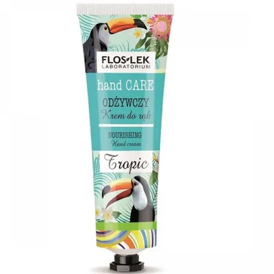 Floslek Hand Care, Odżywczy krem do rąk `Tropical`