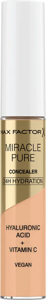 Max Factor Miracle Pure 24H Hydration Concealer Hyaluronic Acid + Vitamin C (Multifunkcyjny korektor do twarzy z kwasem hialuronowym i witaminą C)