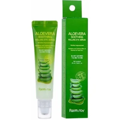 FarmStay Aloevera Soothing Rolling Eye Serum (Serum w rolce pod oczy z aloesem)