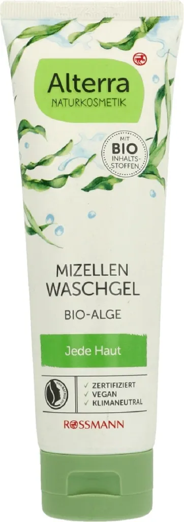 Alterra Mizellen Waschgel Bio-Alge (Żel micelarny do mycia twarzy `Bio algi`)