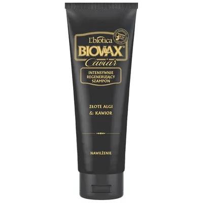 L'biotica Biovax Caviar, Intensywnie regenerujący szampon