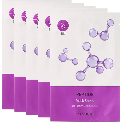 The Saem Bio Solution, Nourishing Peptide Mask Sheet (Odżywcza maska w płachcie z peptydami)