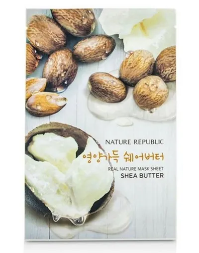 Nature Republic Shea Butter Real Nature Sheet Mask (Maska w płacie)