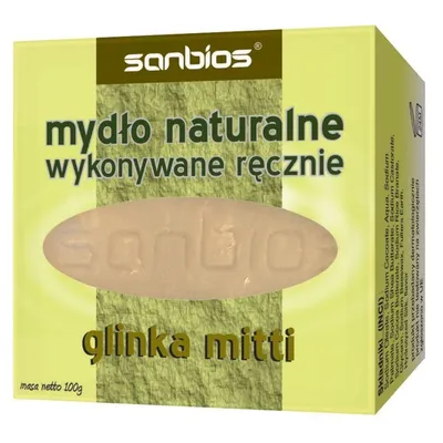 Sanbios Mydło naturalne `Glinka mitti`