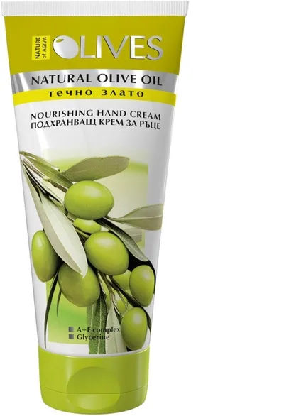Nature of Agiva Nourishing Hand Cream with Olive Oil (Odżywczy krem do rąk z oliwą z oliwek)